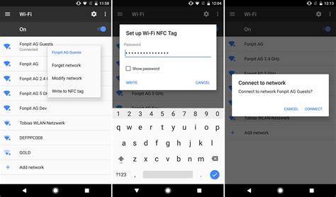 android save wifi to nfc tag|enable nfc android.